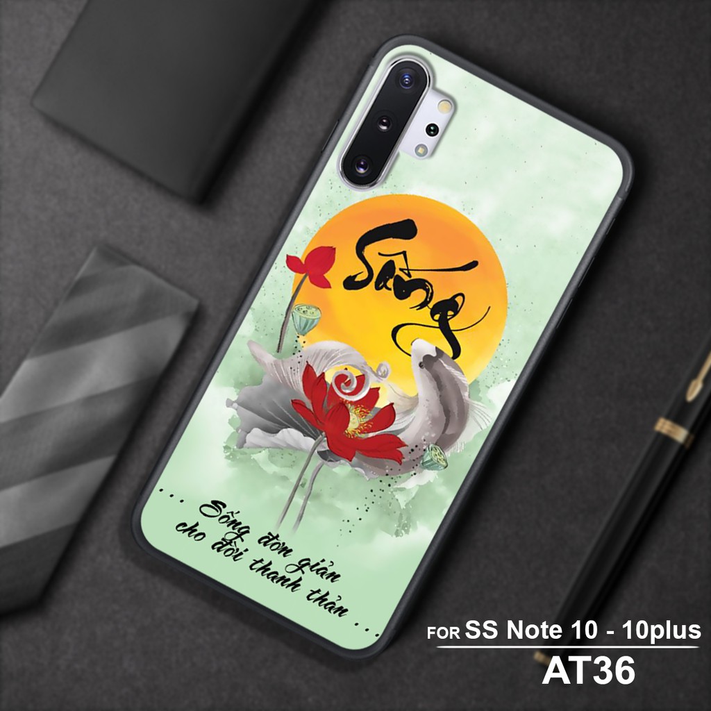 Ốp điện thoai in hình Phong cách THƯ PHÁP cho máy SAMSUNG NOTE 10- NOTE 10 PLUS