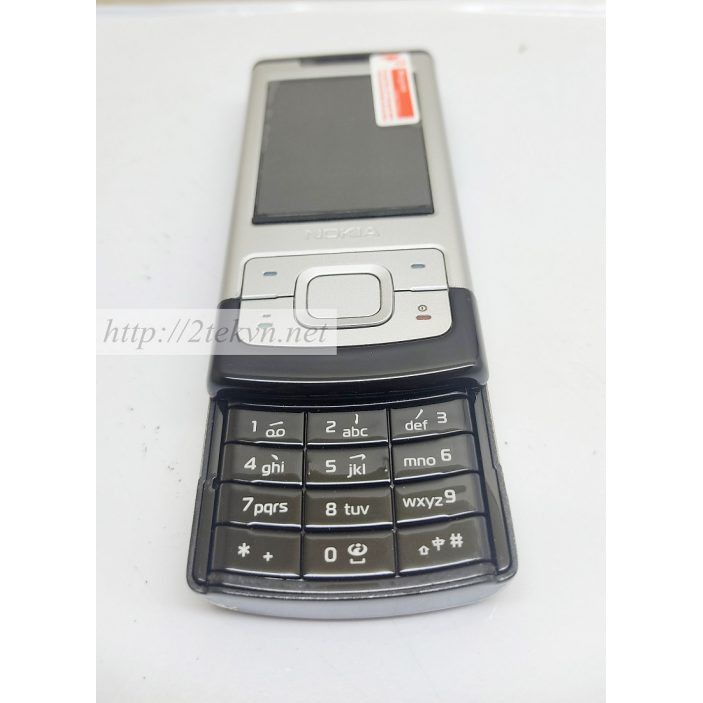 Điện thoại Nokia 6500s slide nắp trượt full phụ kiện, bảo hành 12 tháng