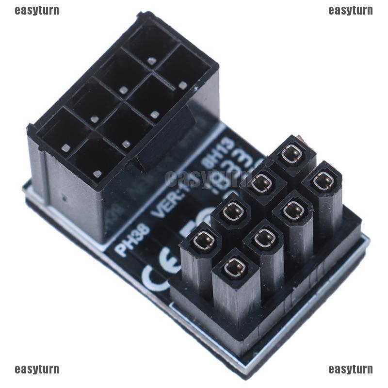 Bộ chuyển đổi nguồn ATX 8pin 180 độ sang 8Pin dành cho card đồ họa máy tính bàn