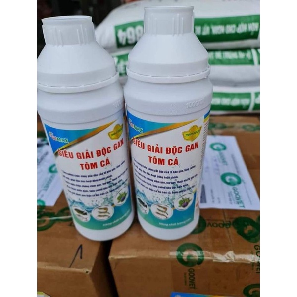 Siêu giải độc gan tôm cá thảo dược
