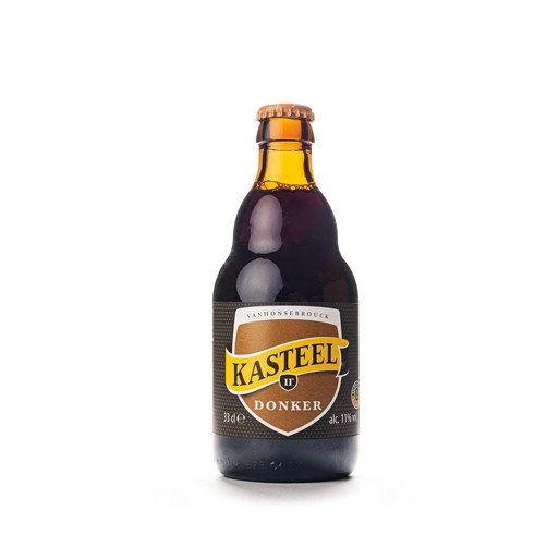 Bia chai nhập khẩu Kasteel Donker 330ml