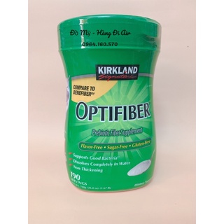 Bột hòa tan bổ sung chất xơ Optifiber 190 khẩu phần