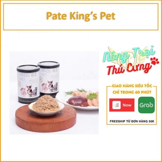 Pate King’s Pet lon 380g thức ăn cho cún và mèo