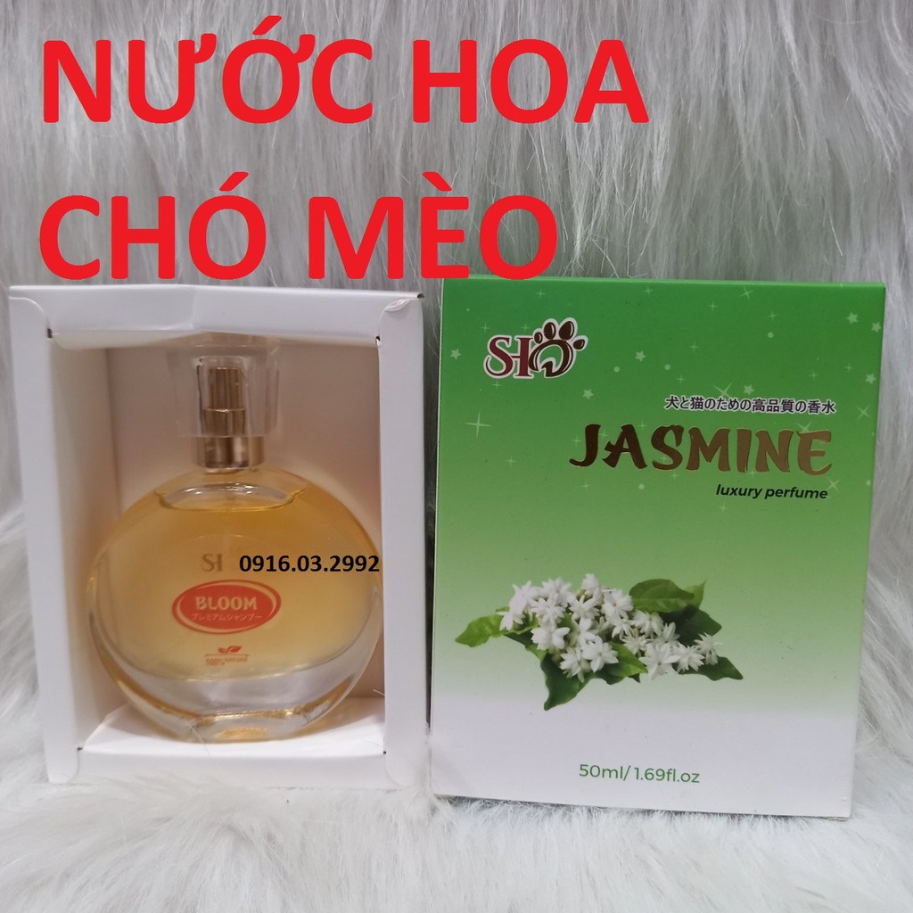 Nước hoa chó mèo, nước hoa cao cấp cho chó mèo 50ml