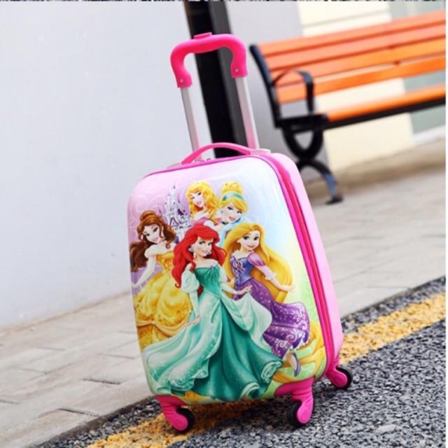 Vali kéo cho bé hình công chúa Disney và các nhân vật hoạt hình