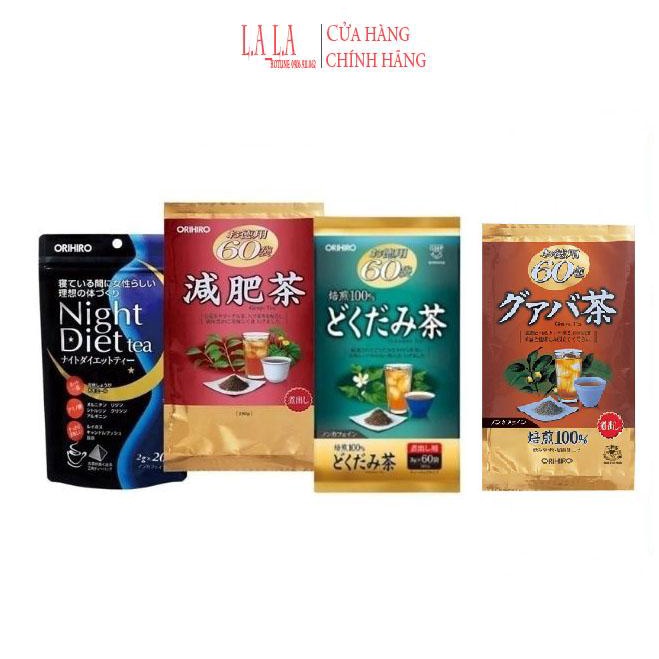 Trà Thanh Nhiệt Hỗ Trợ Giảm Cân Giảm Mỡ Orihiro Tea Nhật Bản