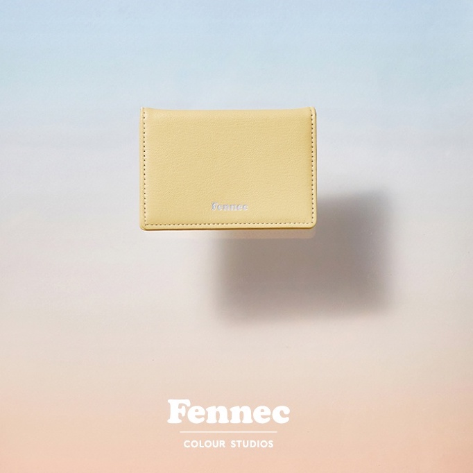 Fennec - Ví Đựng Thẻ Mềm - Đen, Vàng, Kaki, Đen, Xanh Lam / Da mini Nhỏ Coavi