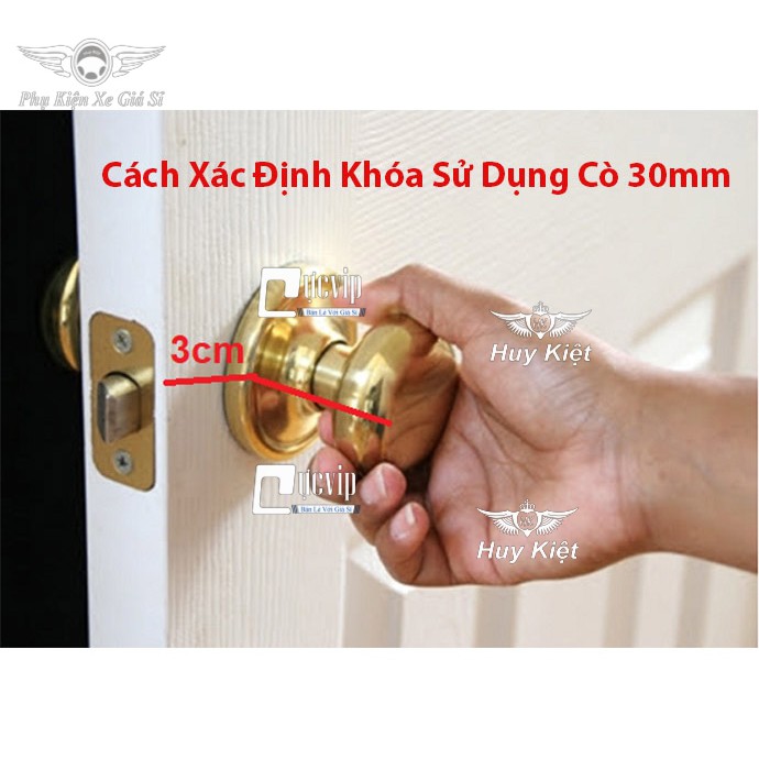 (3200) Cò Khóa Cửa Loại Ngắn 30mm Hàng Cao Cấp