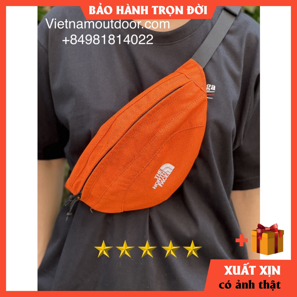 Túi đeo chéo 1 quai bao tử THE NORTH FACE - Túi đeo bụng thời trang [ HÀNG XUẤT DƯ ]