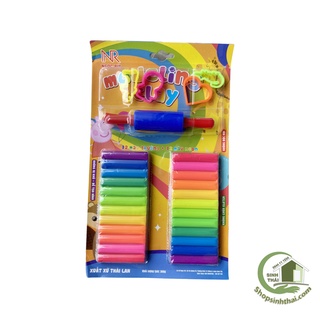 Vỉ đất sét nặn Thái Lan 24 màu