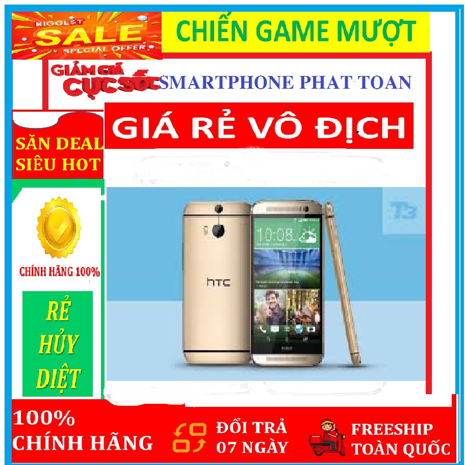 Điện thoại HTC One M8 Ram 2Gb Fullbox Đủ Màu