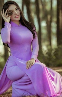 ❣️❣️ Áo dài Tím Cà ❣️❣️