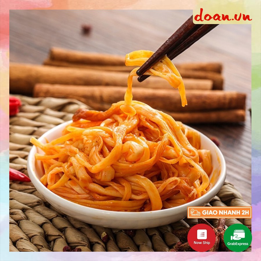 Nấm kim châm cay siêu ngon 22g, nấm kim châm sốt cay Bà Nội Trợ