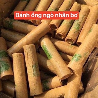 Bánh ống ngò nhân bơ