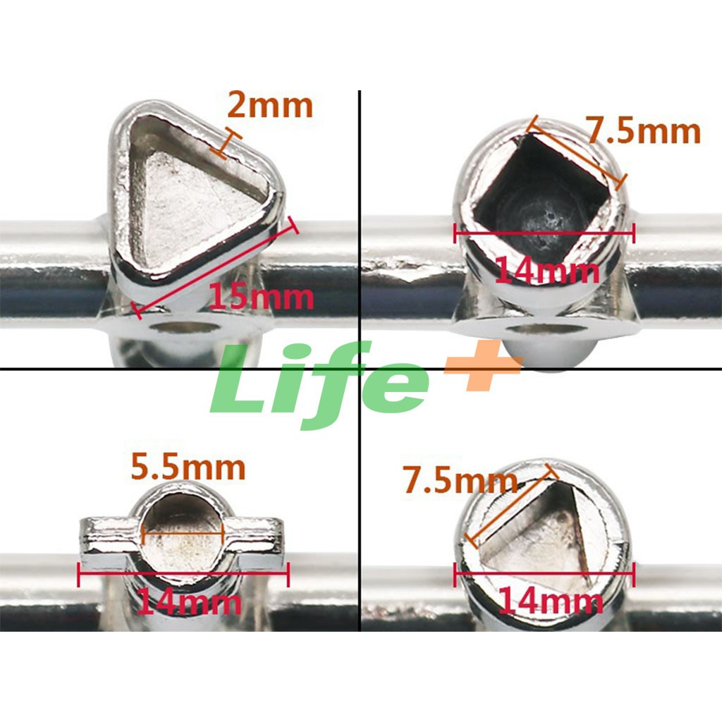 Khóa chữ thập tủ điện và thang máy