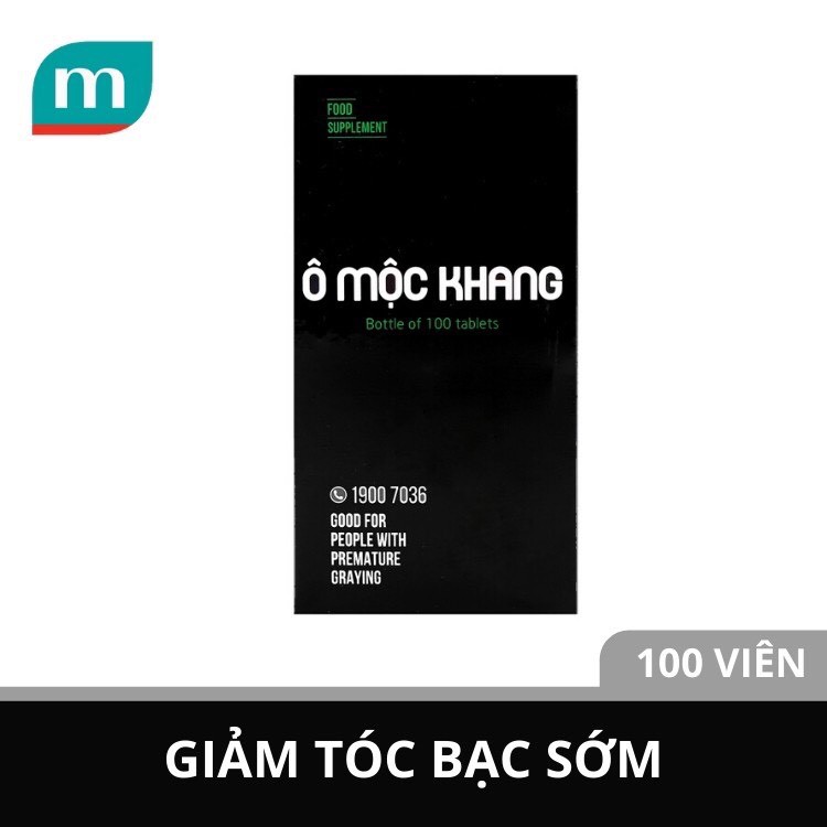 Ô mộc khang - Hỗ trợ bổ huyết, giảm tóc bạc sớm