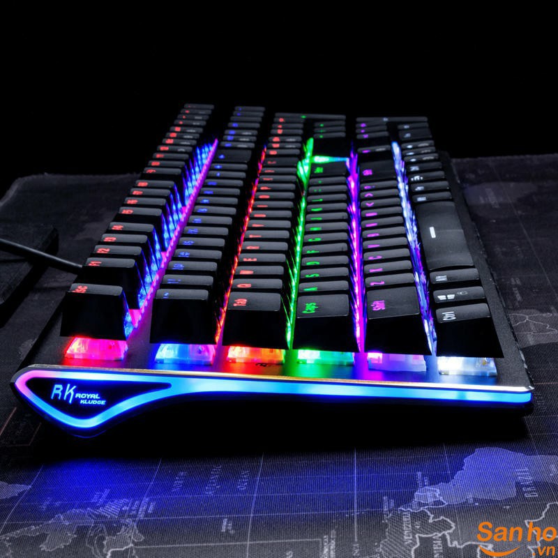 HÀNG CÓ SẴN - Bàn phím cơ không dây RKG87 RGB Chính Hãng Royal Kludge | WebRaoVat - webraovat.net.vn