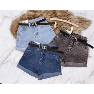 Quần Sooc Nữ Gấp Gấu ❤️FREESHIP❤️ Giảm 10k Đơn Từ 150k Quần Shorts Nữ Mềm Mịn Hàng Quảng Châu Cao Cấp - TT65055