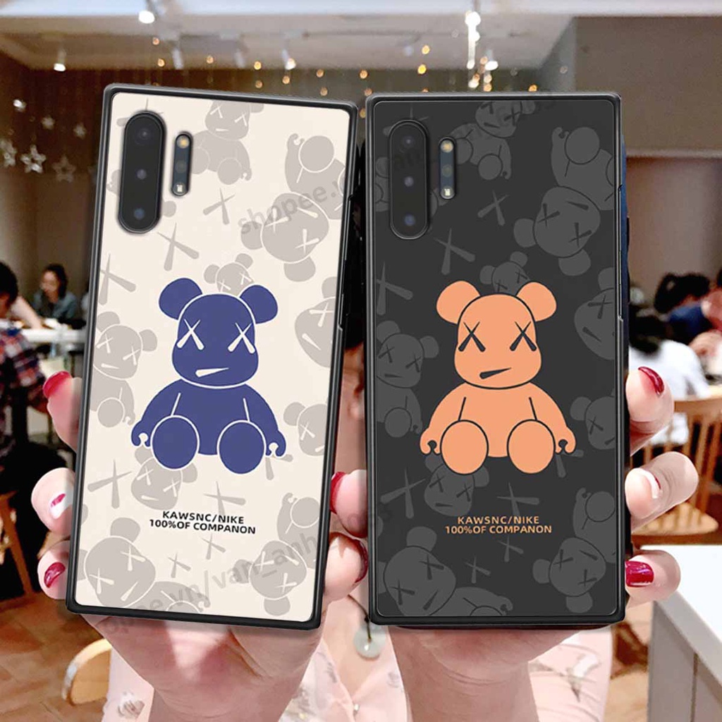Ốp lưng Samsung Note 10 / Note 10 Plus / Note 10+ hình Robot Bear, Kawsnc bảo vệ điện thoại