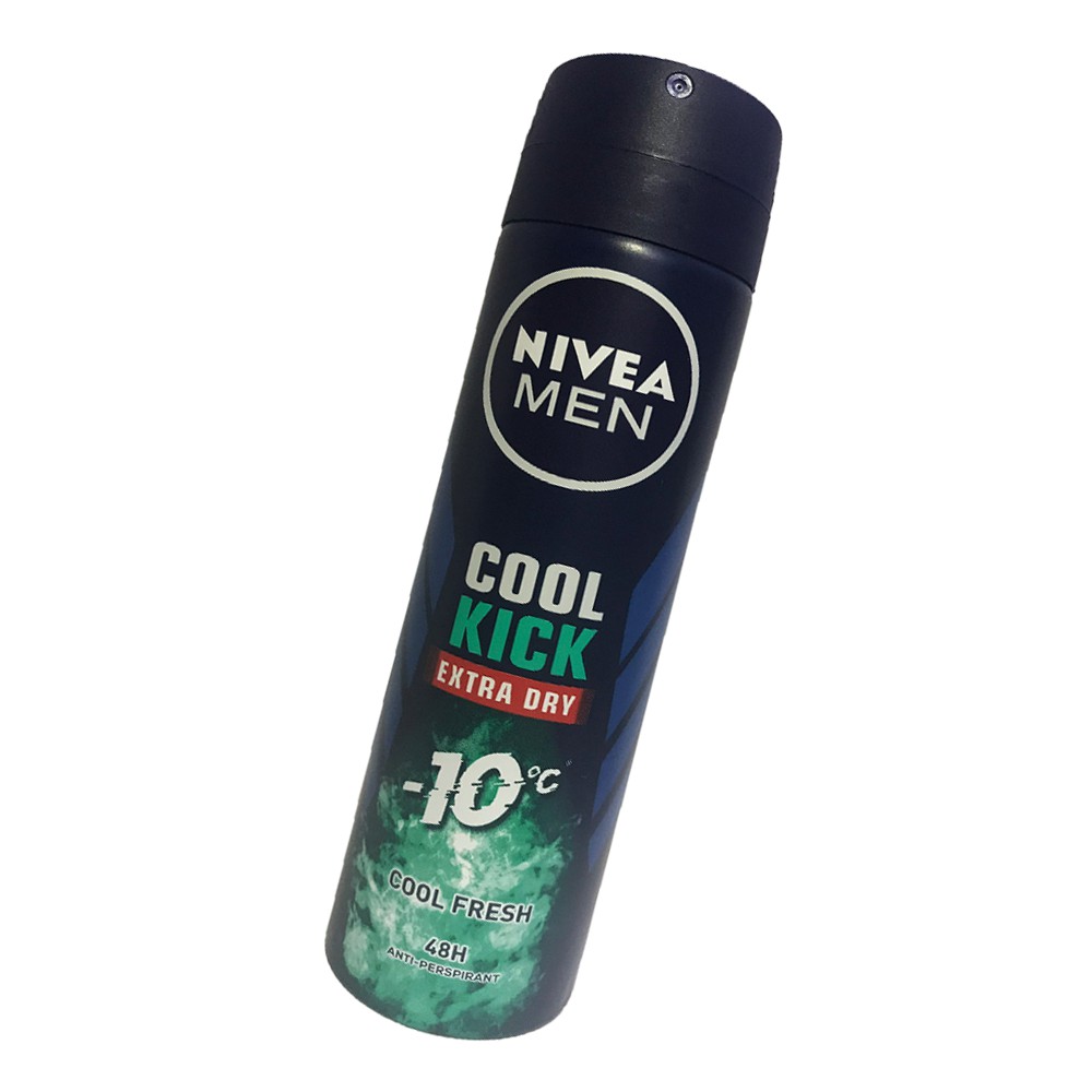 Xịt Khử mùi Nivea Men Cool Kich Extra Dry 150ml Mới