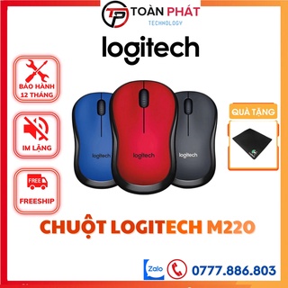 Chuột máy tính không dây Logitech M220 Chính hãng - Chuột không dây giá rẻ, chuot khong day bán chạy nhất