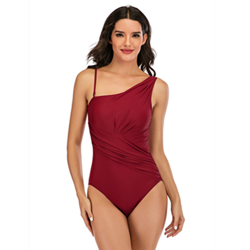 Women's Sexy One-Piece Solid  Bikini Swimwear Swimsuit Beachwear Bikini Set | BigBuy360 - bigbuy360.vn