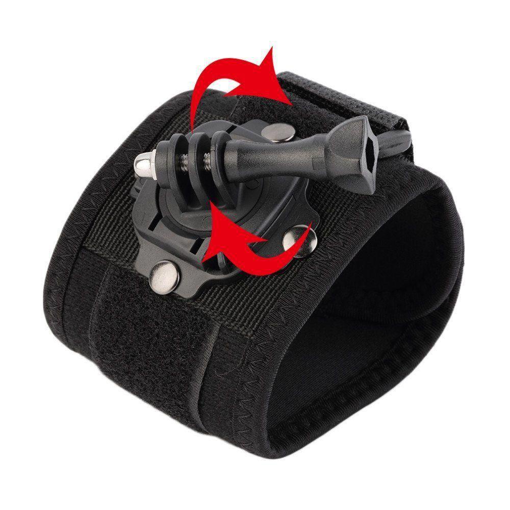 Dây Đeo Cổ Tay Gắn Máy Ảnh Hành Trình GoPro Hero10 9 8 7 6 Xiomi Yi Insta360
