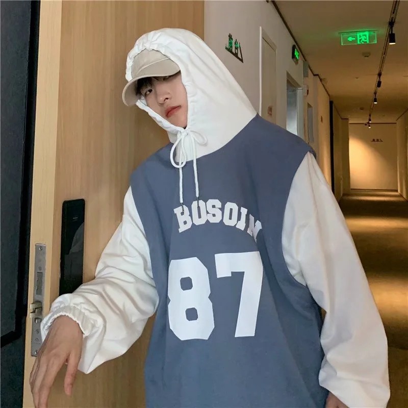 Áo nỉ thiết kế tay dài size M-2xl thời trang trẻ trung cho nam