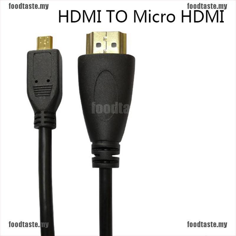 Dây Cáp Chuyển Đổi Micro Hdmi Sang Hdmi 1080p Chuyên Dụng