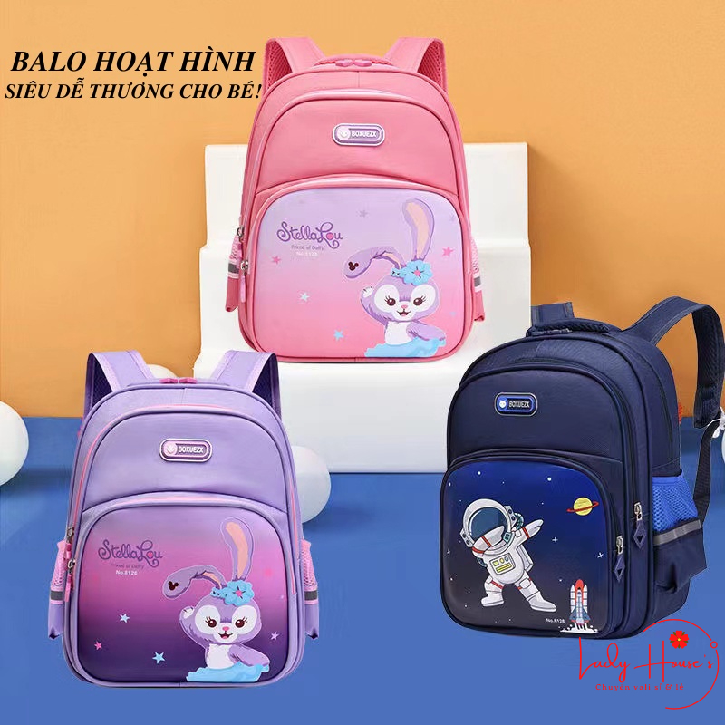 Balo Hoạt Hình Siêu Nhân Công Chúa Dễ Thương Cho Bé Mẫu Giáo &amp; Lớp 1 Thiết Kế Chống Xước Chống Nước Hàng Cao Cấp Đủ Màu