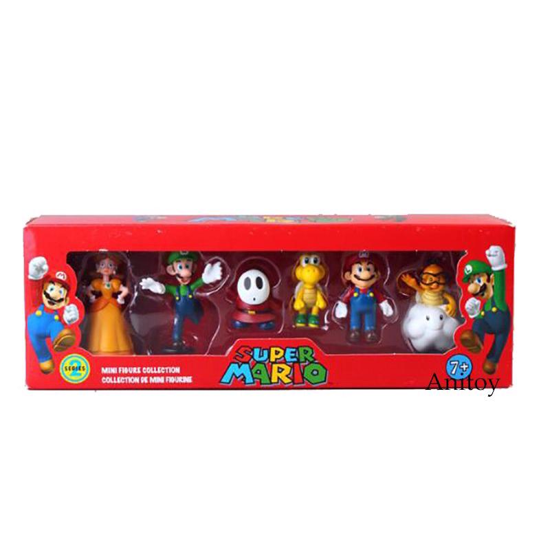 Set đồ chơi mô hình nhân vật game Mario