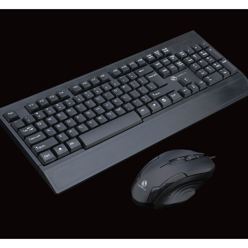 Bộ bàn phím và chuột Limei 8017 có tựa tay USB máy tính để | BigBuy360 - bigbuy360.vn