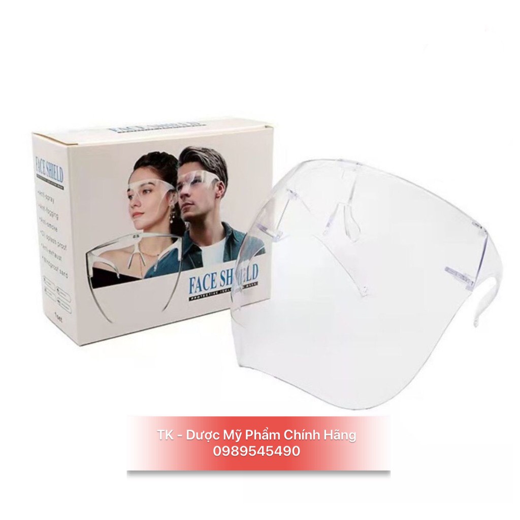 Kính Chống Giọt Bắn Phòng Dịch Face Shield An Toàn Mùa Dịch