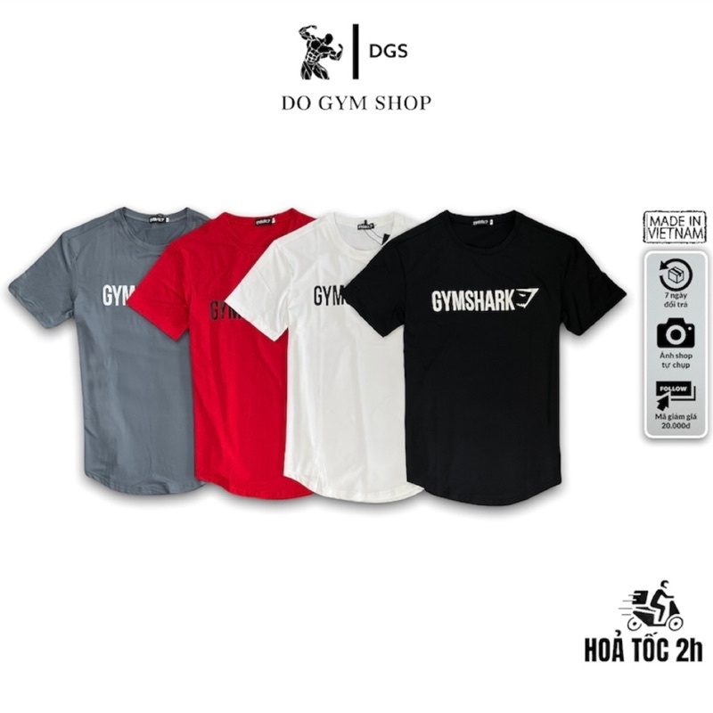 Áo nam tay ngắn thể thao DO GYM SHOP form ôm body, thun lạnh 4 chiều thoáng mát