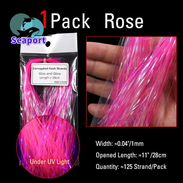 Gliss' N Đèn Flash Bằng Chất Liệu Tổng Hợp Phát Sáng Nhấp Nháy Mô Phỏng Vảy Cá / Lều