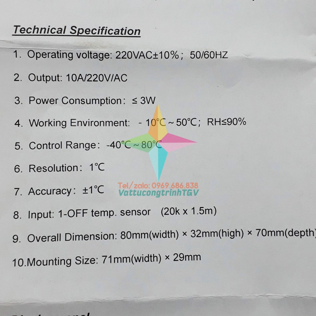 Bộ điểu khiển nhiệt độ tủ EWELLY EW-183