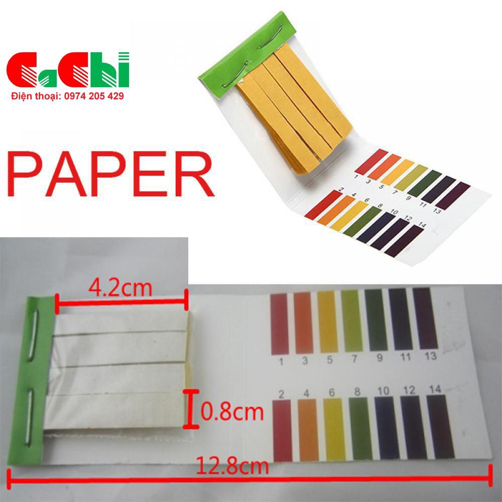 Giấy quỳ thử độ PH 1-14