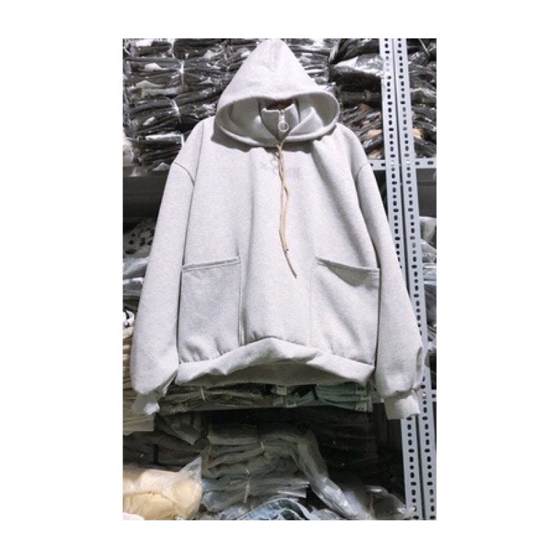 Áo nỉ hoodie cổ khoá kèm ảnh thật | BigBuy360 - bigbuy360.vn