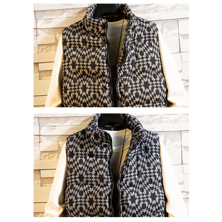 Áo Khoác Phao Không Tay Giữ Ấm Thời Trang Hàn Quốc Cho Nam