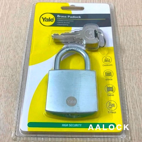 Ổ khóa bấm Yale Y120B/50/127, loại khóa chống trộm cao cấp của Mỹ- NPP AALock