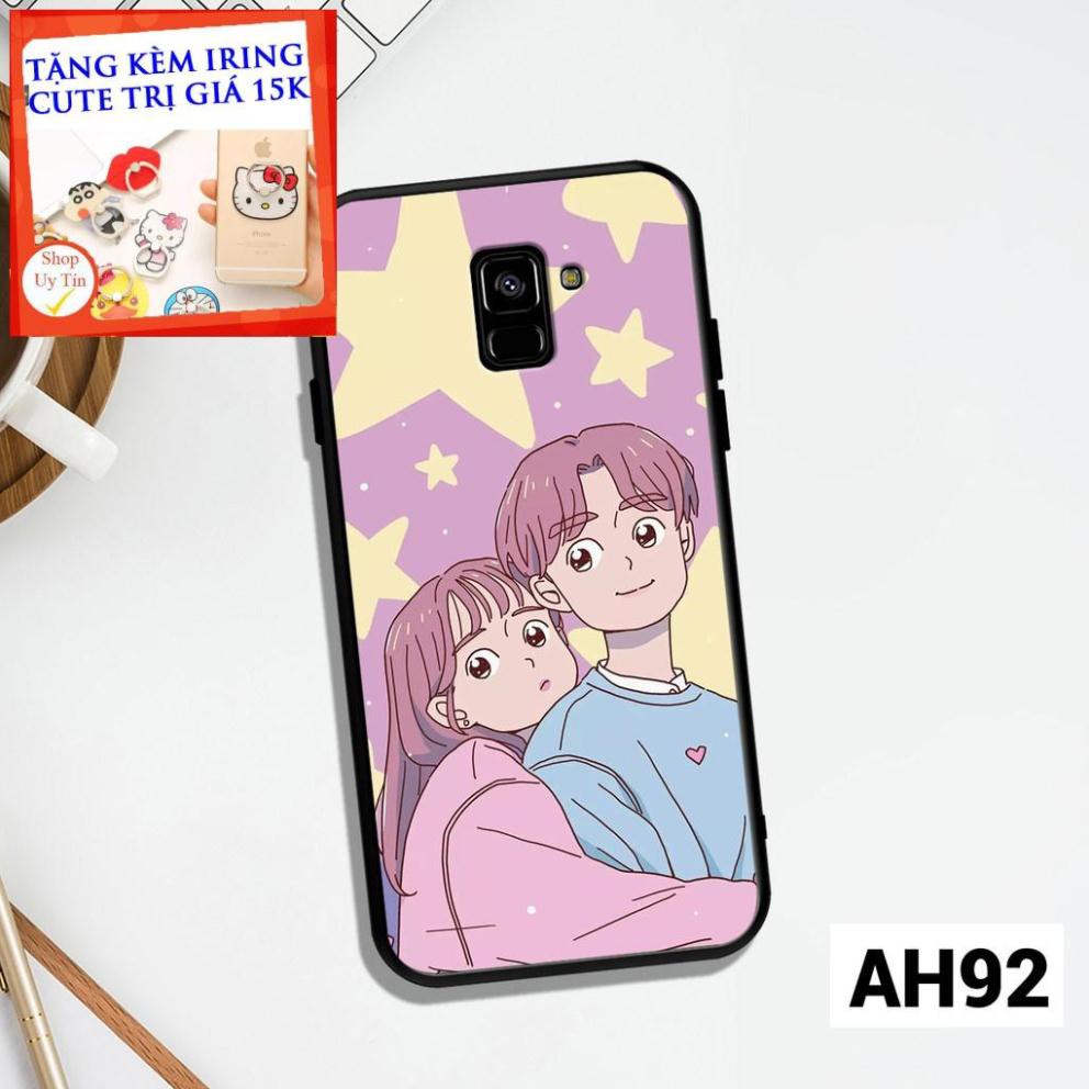 <KHUYỄN MẠI SIÊU HOT> Ốp lưng Samsung Galaxy A6 2018 - A6 Plus - A8 2018 - A8 Plus in hình chibi thần tượng BTS .