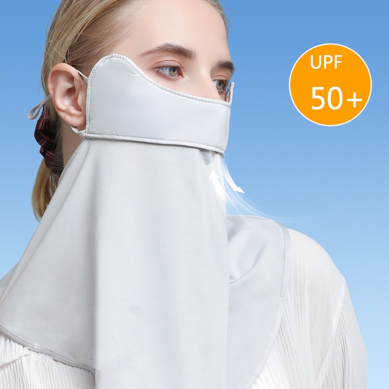 Khăn Choàng Cổ Che Mặt Bảo Vệ Chống Tia UV Dành Cho Nữ