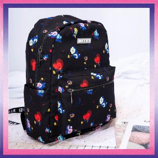 Balo đi học in họa tiết BT21 cho fan hâm mộ BTS