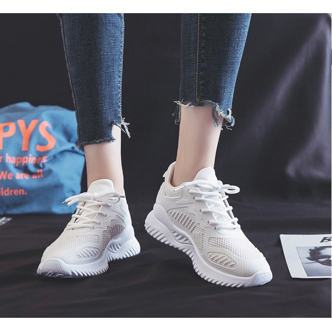 [Mã WAMT2405 giảm 10K đơn 0K] GIÀY NỮ THỂ THAO 3 MÀU. ĐỘN ĐẾ 3CM. KIỂU DÁNG THỂ THAO TRẺ TRUNG NĂNG ĐỘNG. | BigBuy360 - bigbuy360.vn