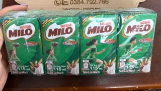 1 Lốc 4 Hộp Milo Thức Uống Lúa Mạch 110ml