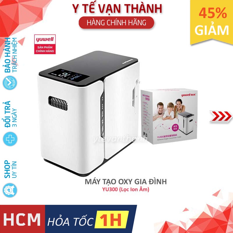 ✅ [CHÍNH HÃNG] Máy Tạo Oxy Phòng Ngủ- YU300 (Lọc Ion Âm) -VT0616