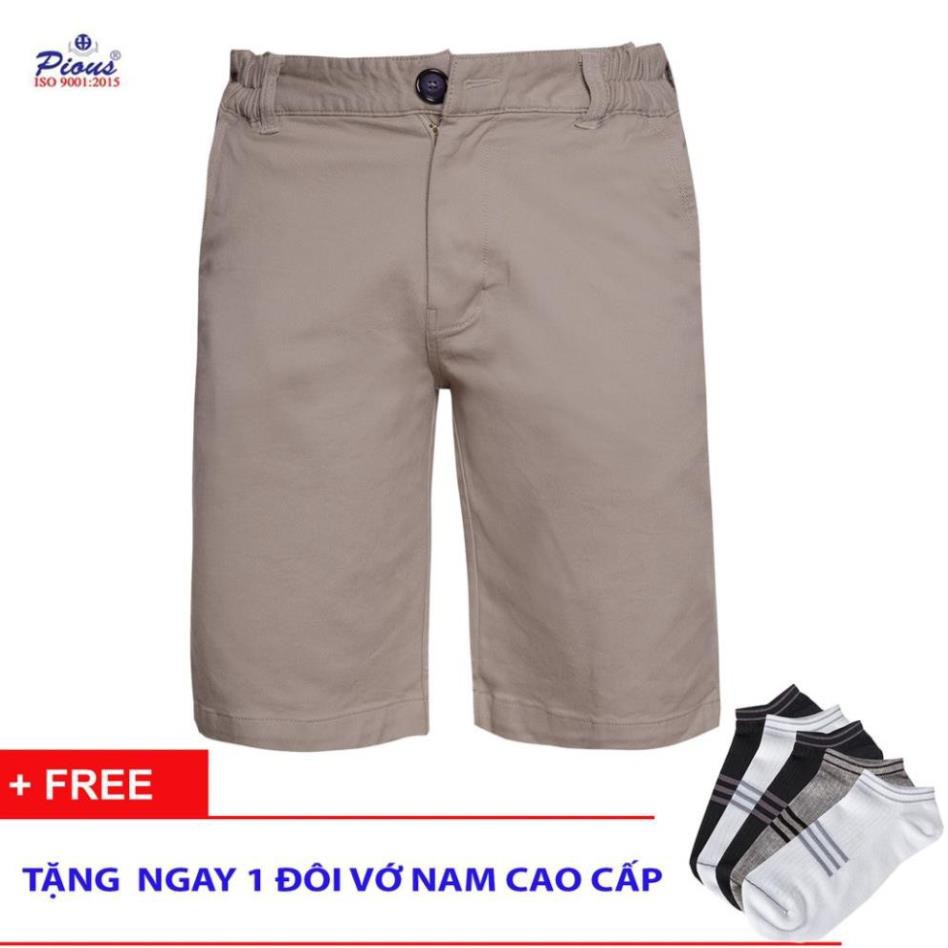 [THỜI TRANG NAM] Quần short kaki nam cao cấp HCM kkt008 (co giãn)