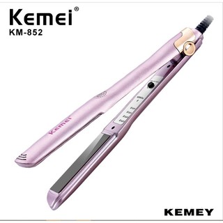 Máy Duỗi Thẳng, Cúp Đuôi Kemei 852 Với 4 Mức Nhiệt