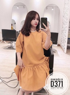 Bigsize Đầm đuôi cá D371