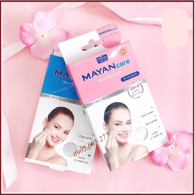 [Hàng chính hãng] Miếng Dán Mụn Mayan Ultra Thin Spot